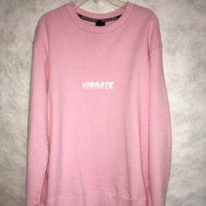 Turn On The Vibrate Finger Logo Sweatshirt